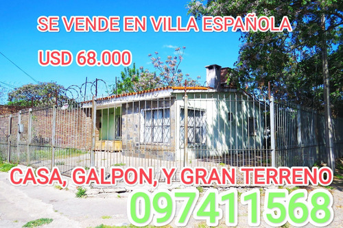 Casa En Venta De 1 Dormitorio C/ Cochera En Villa Española