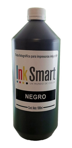 Tinta Inksmart P/ Sistema Continuo Y Cartucho Hp 1l