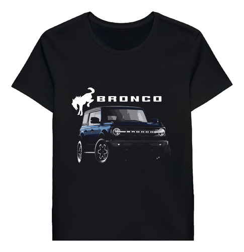 Remera Ford Bronco Usa Wildtrack Antimatter Blue Mu 74620507