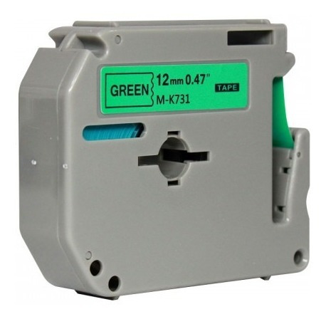 Fita Compativel P/ Uso Rotulador M-731 Mk731 M-k731 Pt-80