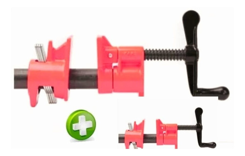 Prensa Sargento Para Caño Tubo De 3/4 Pipe Clamp Set X 2u 