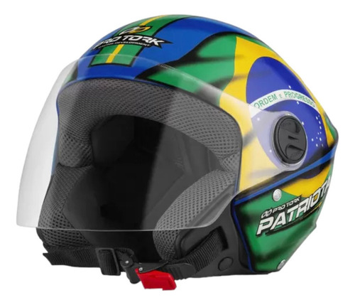 Casco Pro Tork Brasil Talle 60 Verde Brasil L