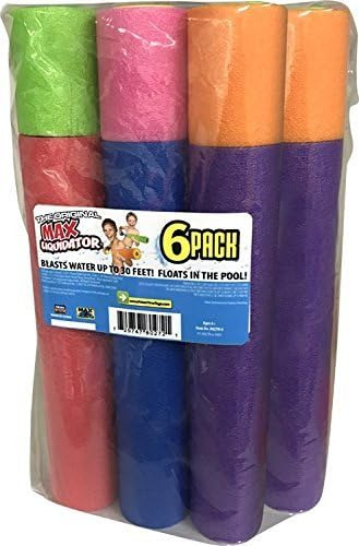 Max Liquidator® Juego De 6 Blasters De Agua, Multicolor