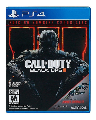 Call Of Duty Black Ops 3 Zombies Chronicles Edition Ps4 Nuev
