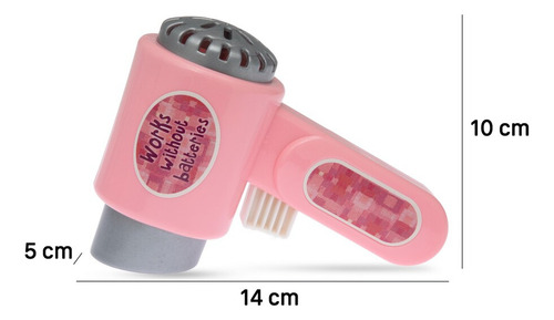 Juego De Belleza Y Peluquería Con Accesorios Secador Juguete