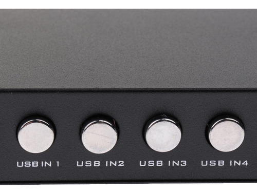 Conmutador De Manual Usb 2.0 Conmutador Kvm Caja Adaptadora