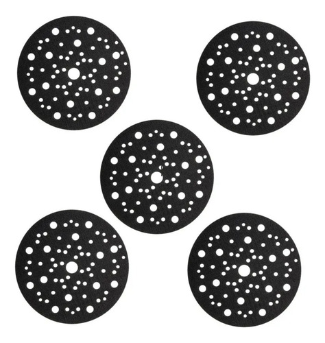 05 Protetores P/ Suporte De Lixadeiras Mirka 150mm 67 Furos