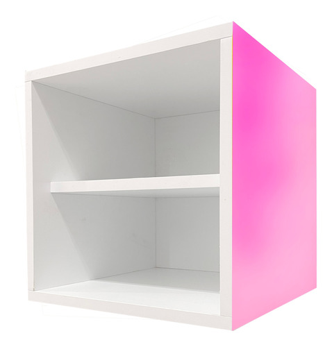 Buro Flotante Baño Mdf Anti Humedad Bocina Regalo Rosa