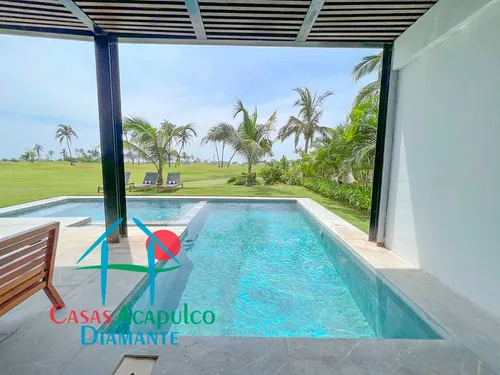 Cad Marelas 3. Terraza Con Alberca, Jacuzzi Y Jardín