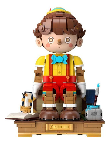 Modelo Clásico De Muñeca De Cuento De Hadas Pinocchio Buildi