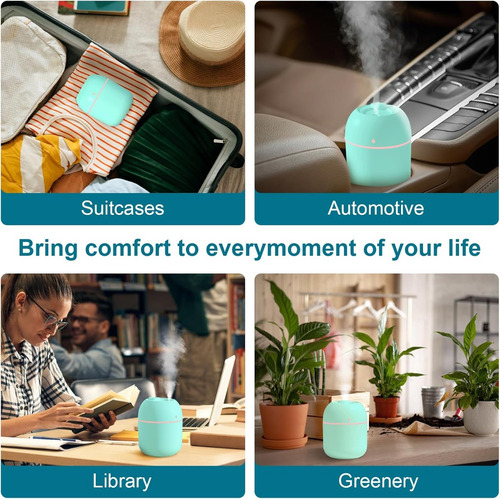 Humidificador Portátil Pequeño, Humidificador De Escritorio
