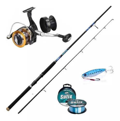 Combo Ca A Daiwa Beefstick Big Surf Se Uelo Pesca