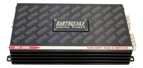 Earthquake Sound Mini D2000 (gen 2) Mono Clase D Amplificado