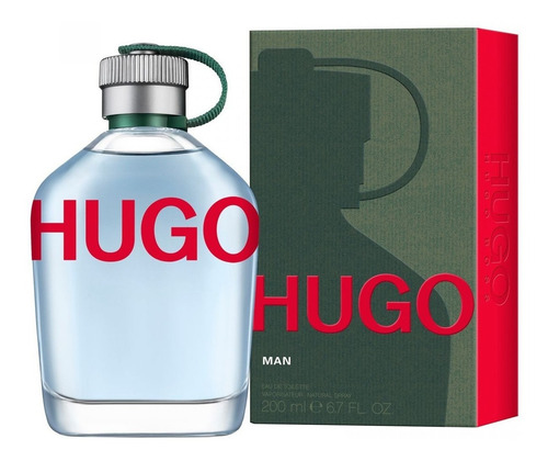 Perfume Hugo Man 200ml - mL a $1754