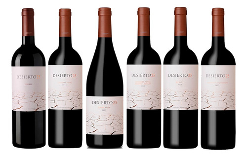 Vinos Desierto 25 Mix Combo Bodega Del Desierto 