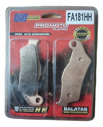 Balatas Traseras Multistrada 937 21-22 1200 15-18 Fa181