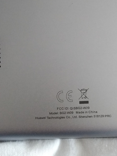 Tablet Huawei T3. Bg2-w09 Refacciones (Usado)