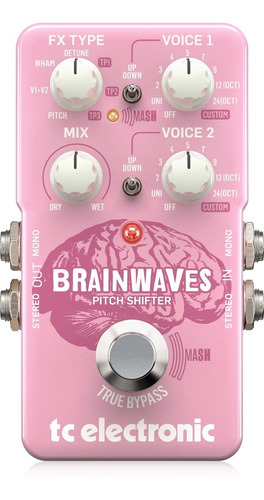 Pedal De Efecto Tc Electronic Brainwaves Pitch Shifter