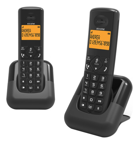 Telefono Inalambrico X2 Alcatel Duo D610 Pack Electrotom