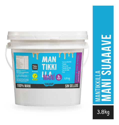 Mantequilla De Mani Suavee Balde 3800cc
