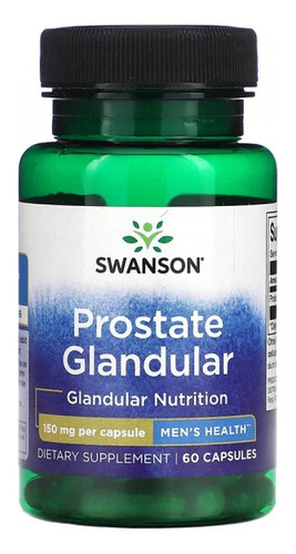 Suplemento Próstata Glandular Swanson , 150 Mg, 60 Cápsulas