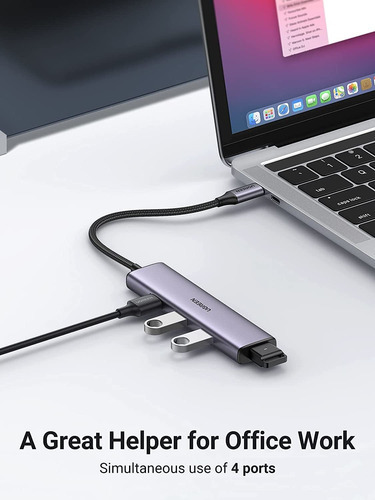 Hub de adaptador multifuncional Ugreen USB-c para 4 - Ugreen