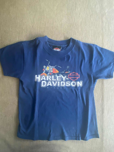 Remera Harley Davidson Orlando Original Niño 6-8 Años 