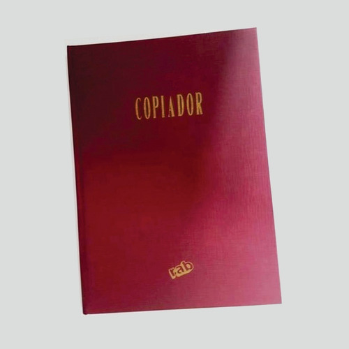 Libro Copiador Rab Tapa Dura Oficio X 250 Paginas