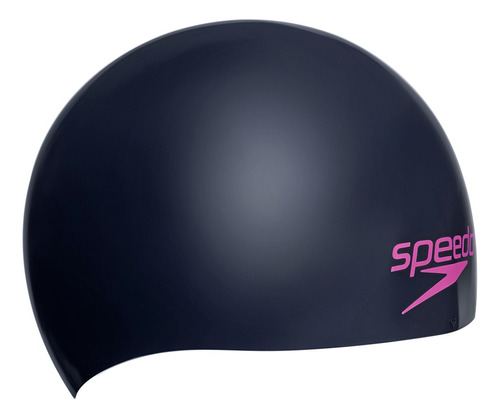 Gorra Casco Natación Speedo Fastskin Competición Color Negro rosa 555 Diseño de la tela Liso Tamaño M