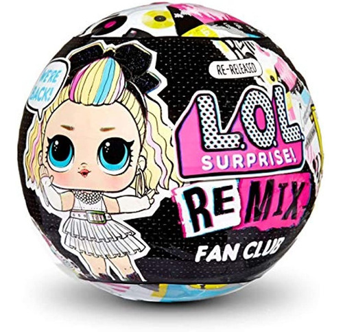 L.o.l. ¡sorpresa! Remix Fan Club - Muñeca Relanzada Con 7 So