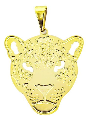 Colgante Jaguar Enchapado Oro 18k