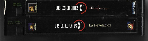 Los Expedientes X El Cierre Y La Revelacion 2 Vhs Sin Caja