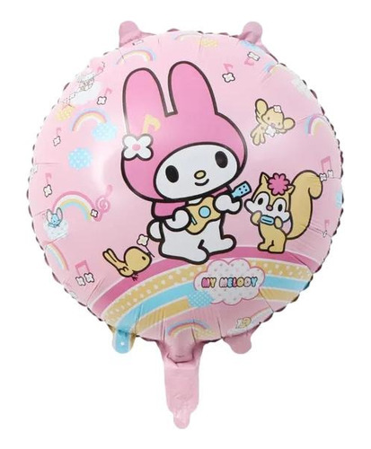 5 Globos My Melody Apto Aire O Helio