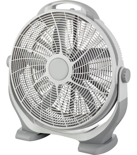 Ventilador De Piso 20 Pulgadas Alto Rendimiento Cantidad De Aspas 5 Estructura Beige Aspas Gris Diámetro 20 Material De Las Aspas Plástico