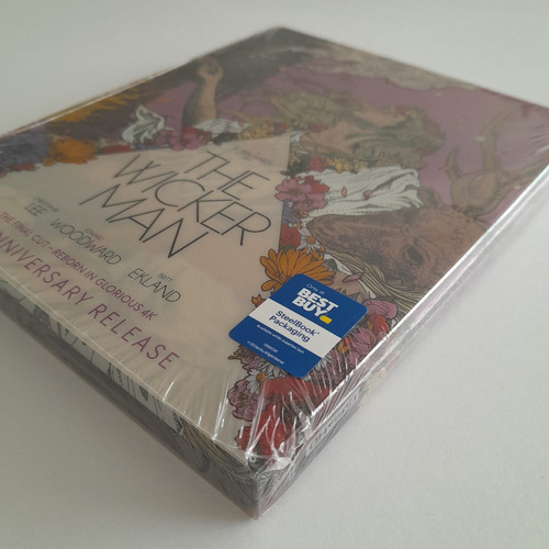 The Wicker Man 1973 Steelbook 4k Ultra Hd Blu-ray