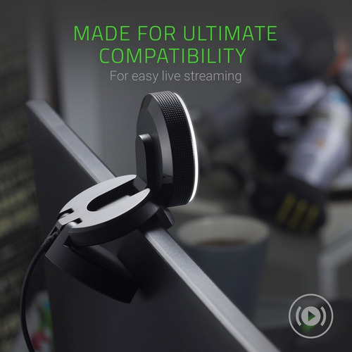 Imagen 5 de 6 de Webcam Gamer Razer Kiyo Para Streaming Con Iluminación