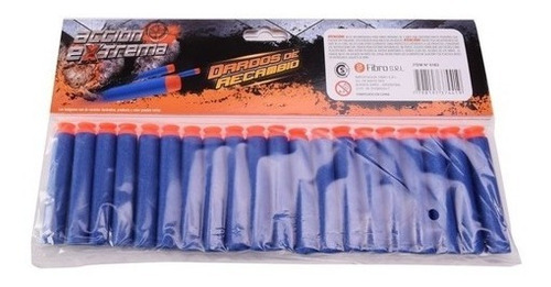 Imagen 2 de 10 de Dardos X20 Proyectiles Compatible Con Nerf - El Duende Azul