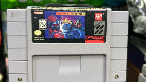 Mighty Morphin Power Ranger Fighting Edition Snes Original (Reacondicionado)