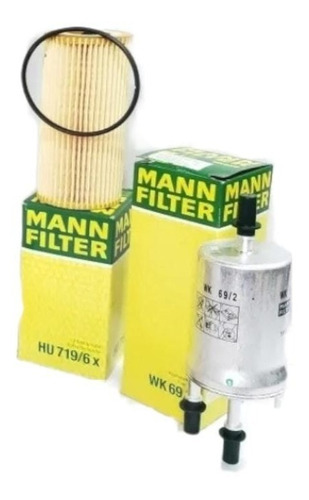 Kit De Filtros Vw Jetta Mk6 Beetle 2.5 Gasolina Y Aceite