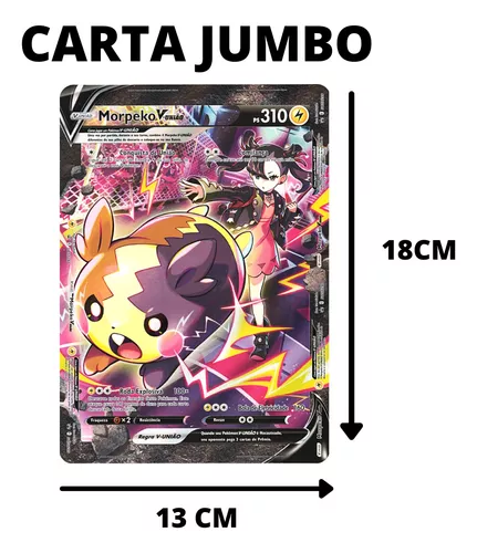 Jogo De Cartas Pokémon Box Coleção Morpeko V-União Novo - GAMES