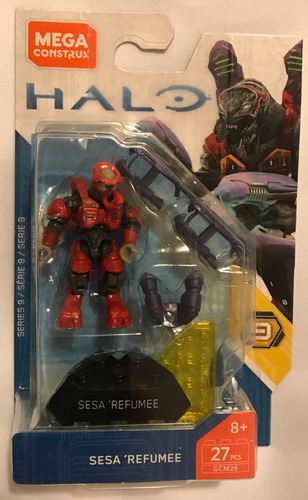 Mega Construx Halo Heroes Captain Lasky Y Sesa Refumee Nuevo