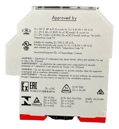 937th-disrs-dc1 Barrera Intrínsecamente Segura Allen Bradley