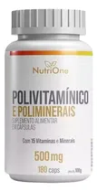 Comprar Multivitaminico Completo 180 Cáps 500mg Vitaminas Minerales