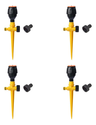 Youpin 4pcs Rociadores Giratorios De Jardín Rociadores De