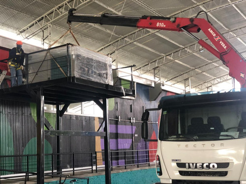 Alquiler De Hidrogrua Camion Grua Fletes Mudanzas Grama