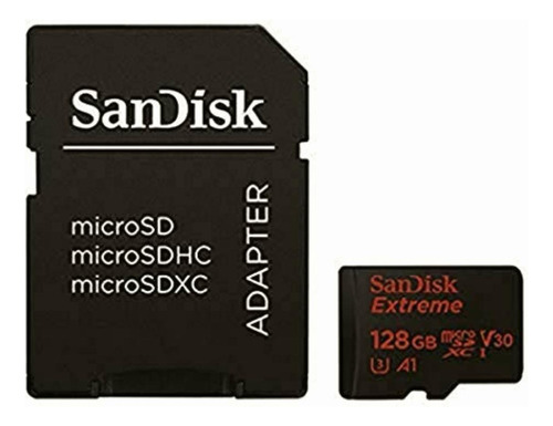Sandisk Tarjeta De Memoria 128 Gb, Microsdxc