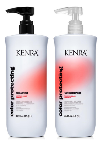 Conjunto De Shampoo E Condicionador Kenra Color Protecting