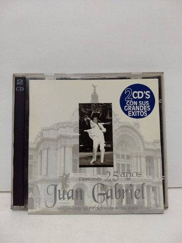 Juan Gabriel  Celebrando 25 Años De Juan Gabriel - Cd X 2