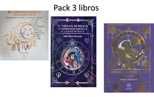 El Libro De Bolsillo De Los Sueños + 2 Libros Astrologicos