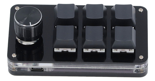 Mini Teclado Usb Macro Mecánico Para Juegos, 6 Teclas, 1